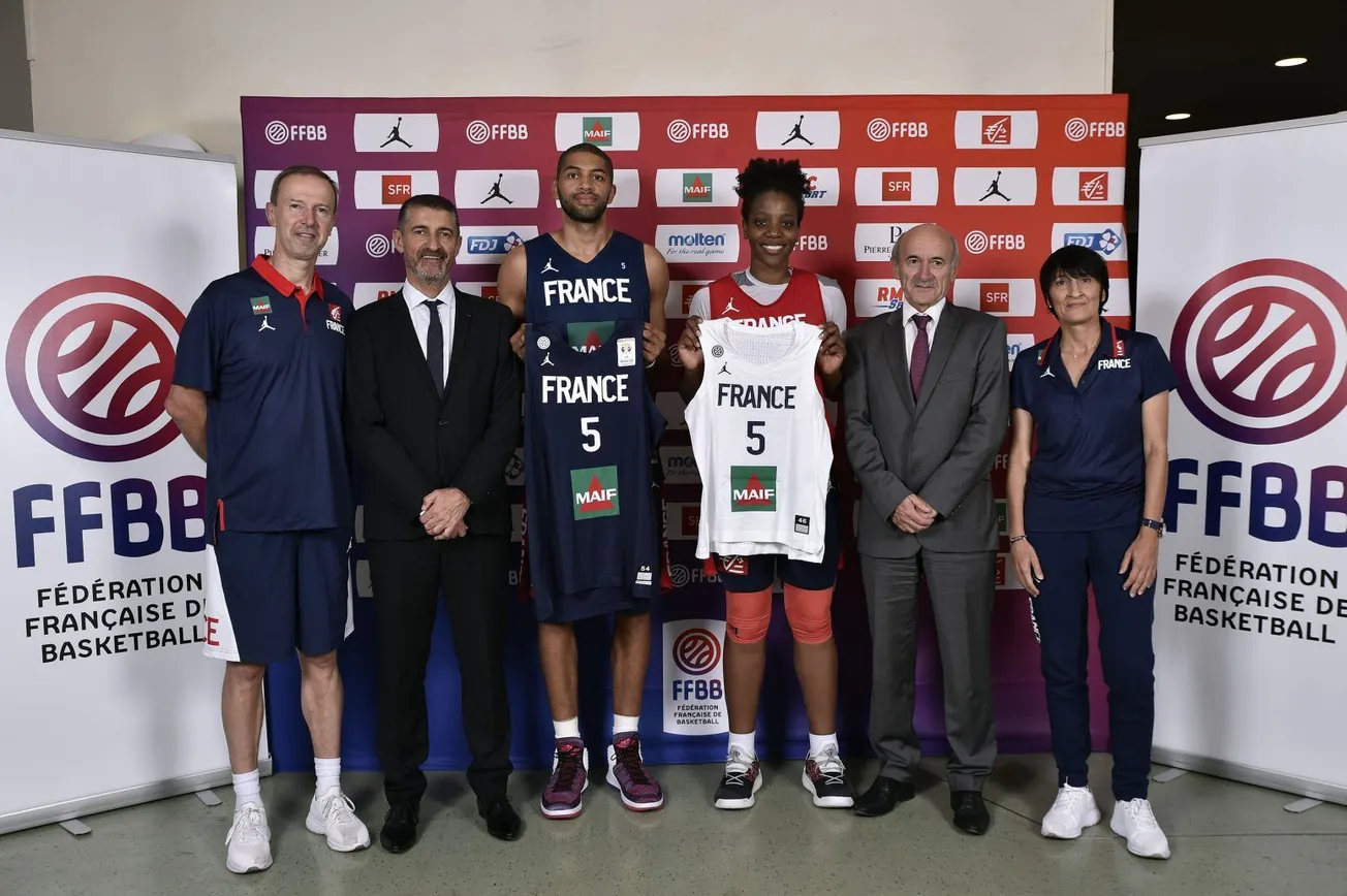 FFBB -MAIF : un nouveau partenariat pour un nouveau maillot des Equipes de France