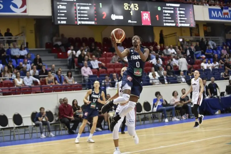 Tournoi de Coubertin féminin: La France à son train face à la Lettonie, 74-64