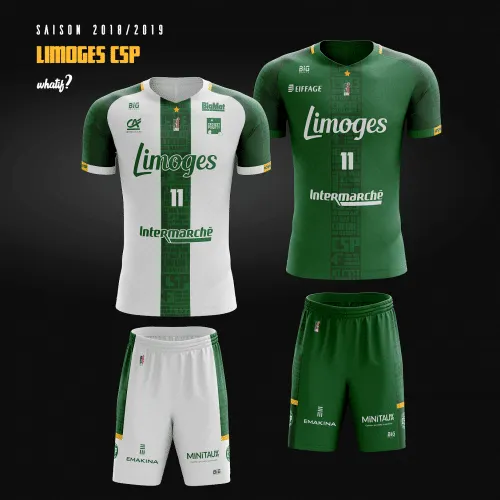 Photo et vidéo: Les nouveaux maillots du Limoges CSP
