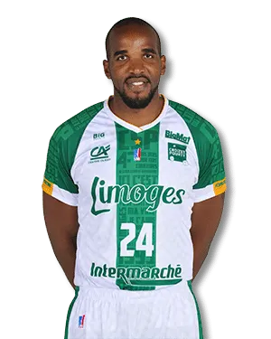 Le pivot jamaicain Samardo Samuels à Roanne