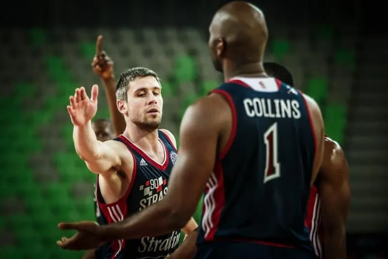 Strasbourg: Victime d’une fourchette, Quentin Serron va aller voir un ophtalmologue