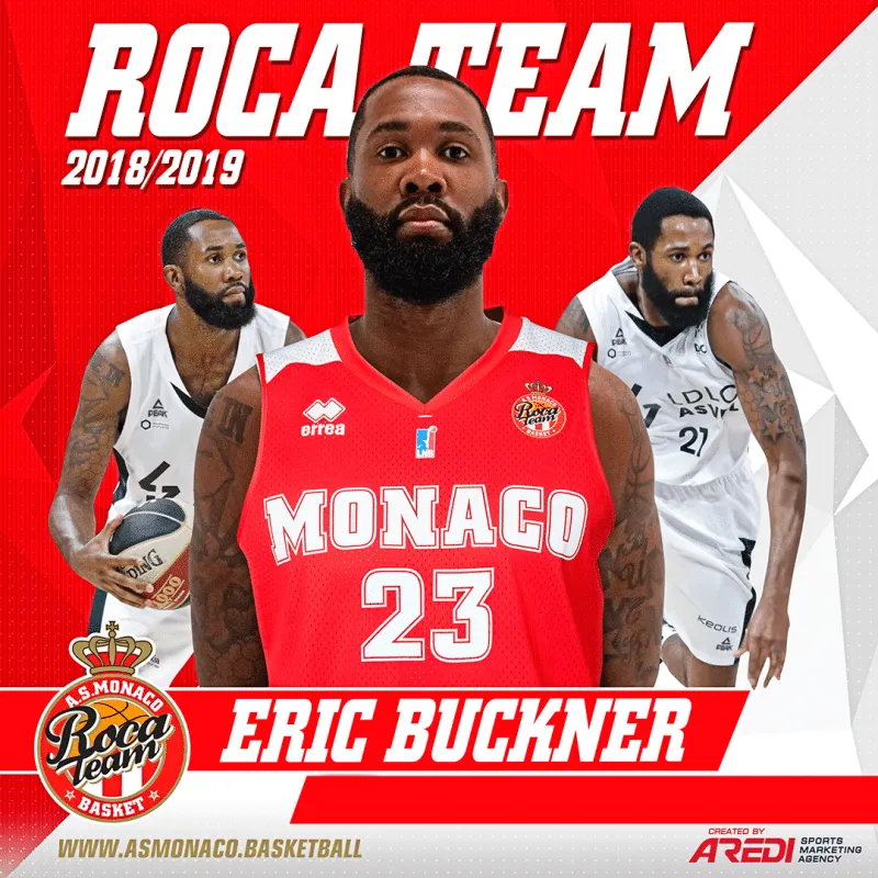 Monaco officialise l’arrivée de l’ex-Villeurbannais Eric Buckner