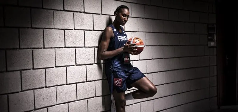 Féminines: A Sandrine Gruda le record de points en équipe de France pour son premier match