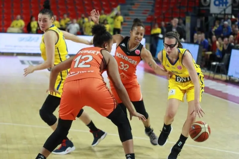 Euroleague féminine: Bourges a fait un pas de plus vers les quarts-de-finale