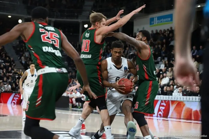 ASVEL: Théo Maledon et la concurrence de Mantas Kalnietis: « A l’entraînement, j’essaye d’être meilleur que lui »