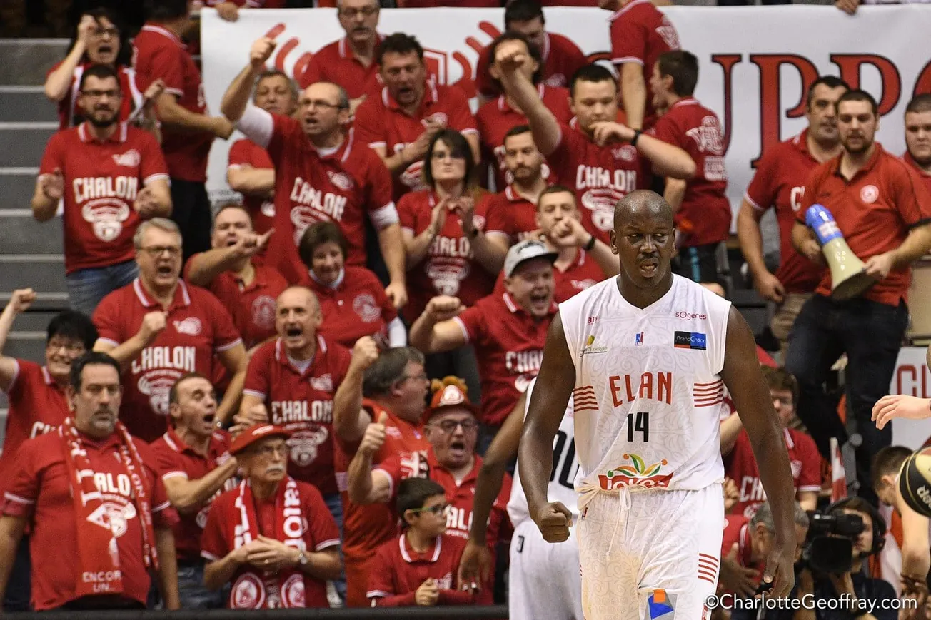 Jeep® ÉLITE : minimum un mois d’absence pour Ousmane Camara (Chalon)