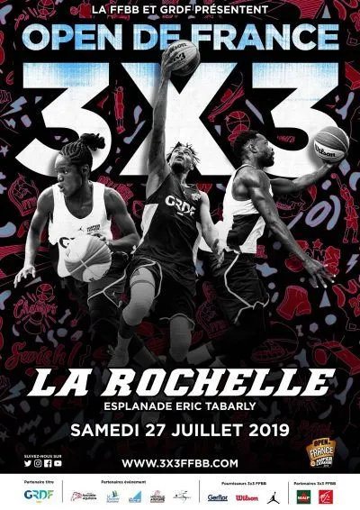 3×3: L’Open de France à La Rochelle le samedi 27 juillet