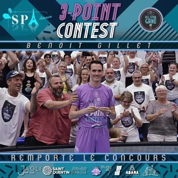 Nationale 1: Benoit Gillet héros du All-Star Game