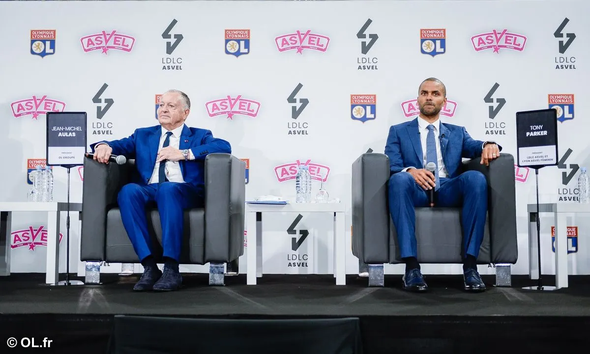 Paris 2024 : Tony Parker et Jean-Michel Aulas réaffirment leur volonté d’accueillir du basket à Lyon