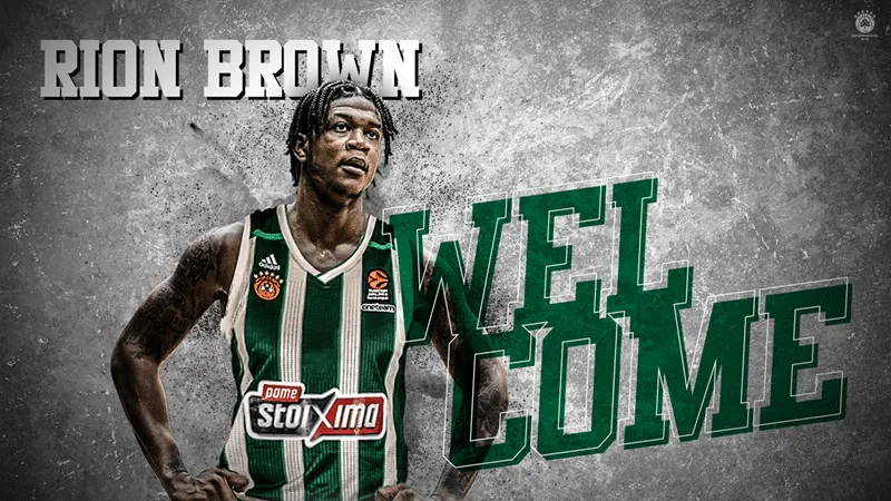 Grèce: L’ancien Dijonnais Rion Brown engagé par le Panathinaikos