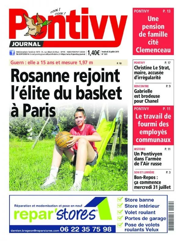 Rosanne Le Seyec, internationale U15, 1,97m et elle grandit toujours