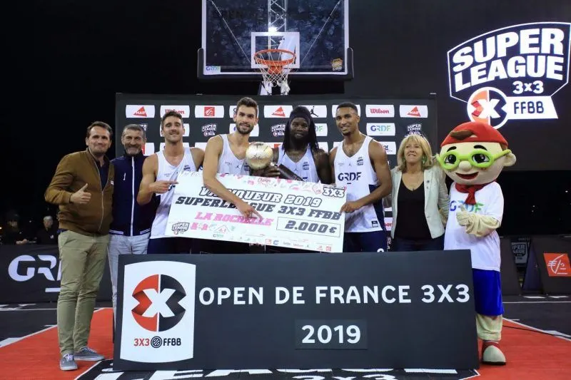 Open de France 3×3: Charly Pontens et Caroline Hériaud MVP