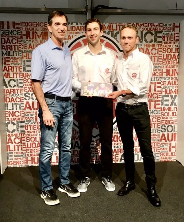 La légende John Stockton hier soir à Cholet