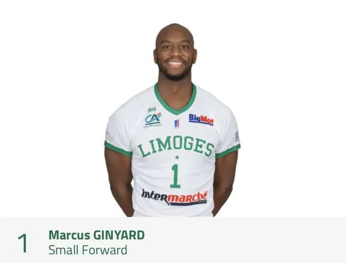 Limoges: Marcus Ginyard vers la sortie
