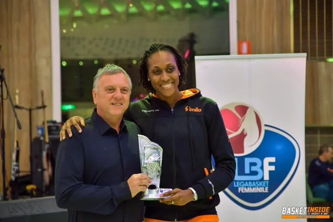 Italie: Sandrine Gruda élue MVP étrangère de la saison 2018-19