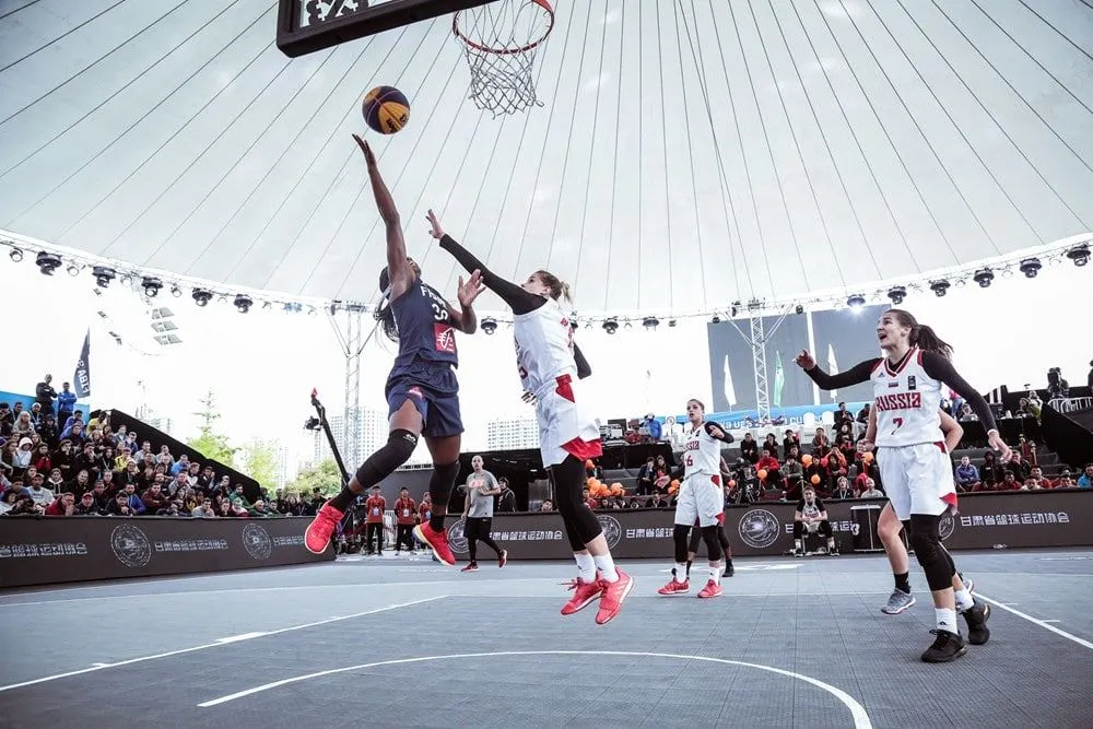 L’équipe de France féminine pour la première étape du FIBA 3×3 Women’s Series