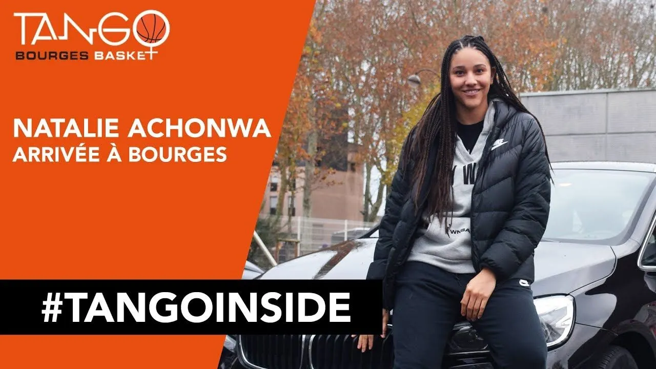 Vidéo: L’arrivée de la Canadienne Natalie Achonwa à Bourges
