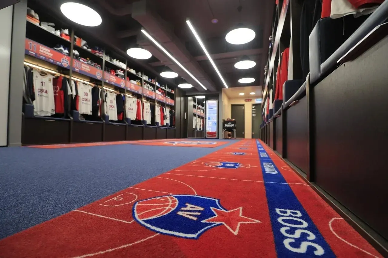 Le CSKA Moscou se vante d’avoir les plus beaux vestiaires d’Euroleague, en voici la visite
