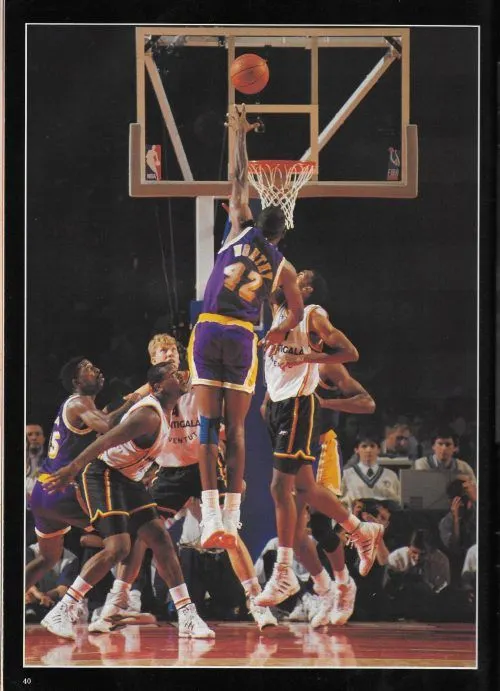 Rétro: 1991, les Los Angeles Lakers de Magic Johnson à Paris