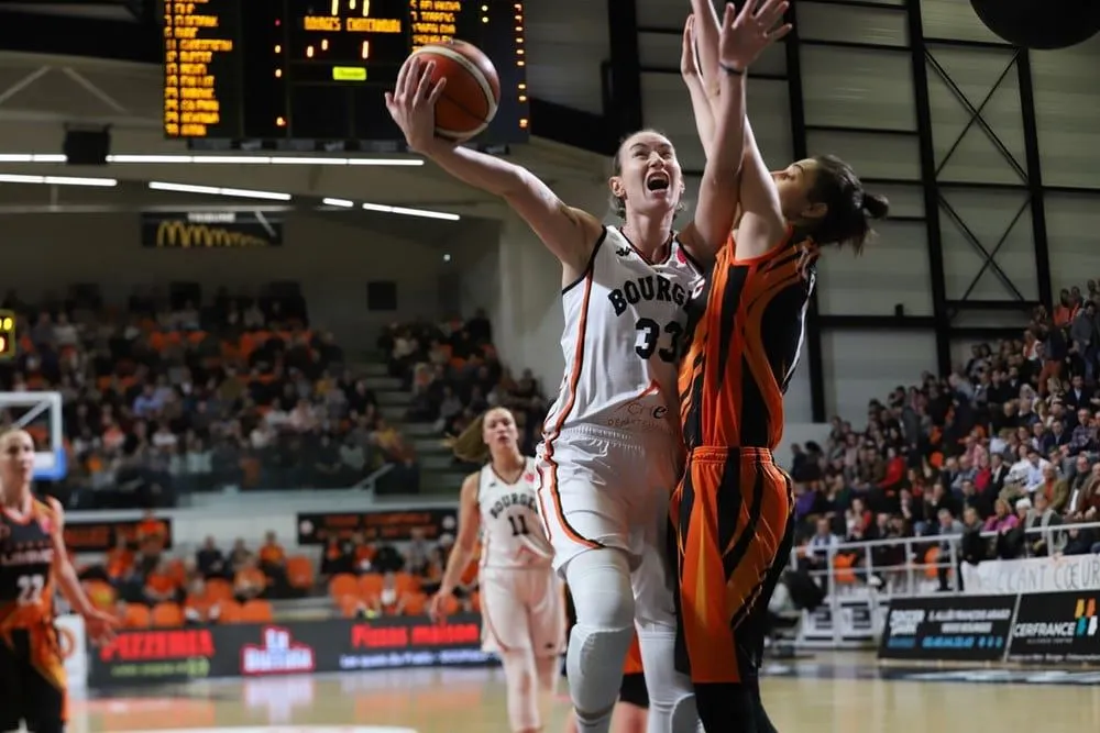 Euroleague féminine: Dure soirée pour Bourges et Montpellier. L’ASVEL doit s’imposer à Gdynia