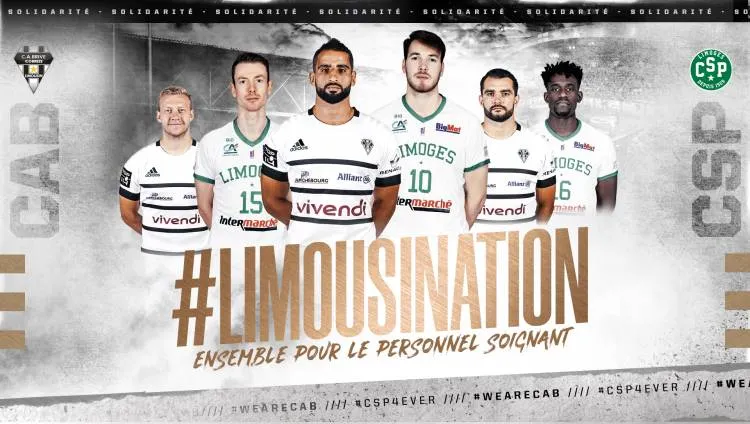 Le Limoges CSP et le CA Brive mettent en place une cagnotte pour le personnel soignant