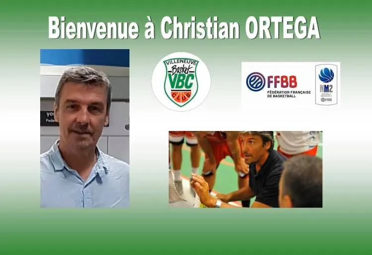 L’ancien Orthézien Christian Ortega coach de Villeneuve BC, en Nationale 2