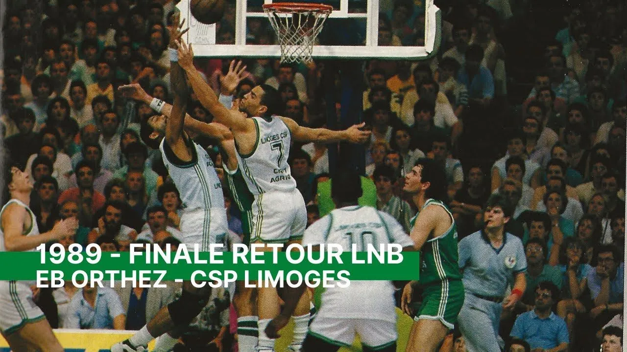 Replay by TCL : Revoir le match historique Elan Béarnais – Limoges, finale retour 1989