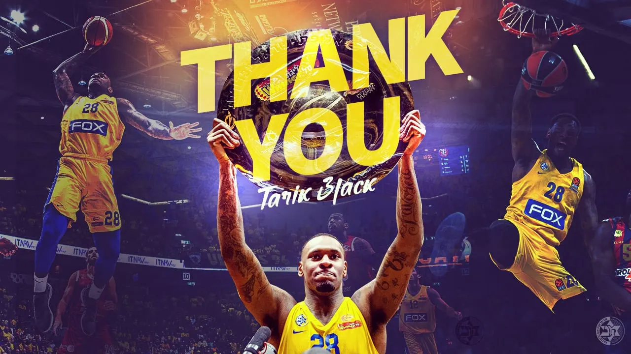 Tarik Black quitte le Maccabi Tel Aviv