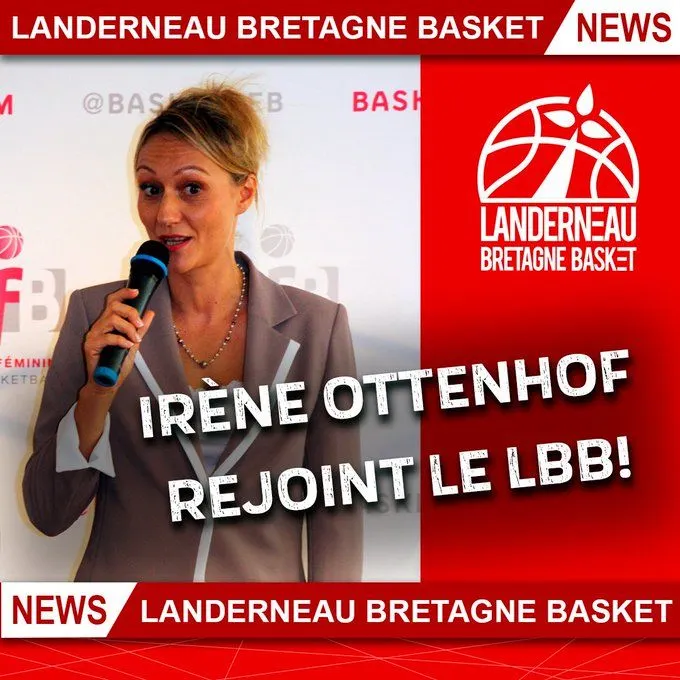 Féminines: L’ancienne Directrice Générale de la Ligue Féminine, Irène Ottenhof devient la DG de Landerneau