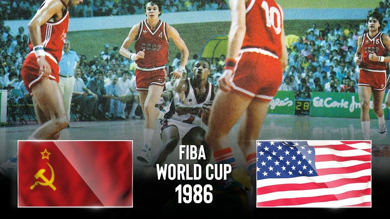 Replay by TCL : Revoir le match USA (David Robinson) – URSS (Arvidas Sabonis), finale du Championnat du Monde 1986
