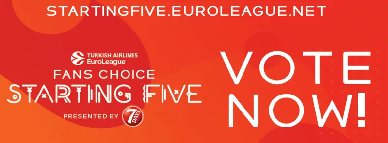 L’Euroleague et l’Eurocup font appel aux fans pour voter pour les Cinq de départ de la saison