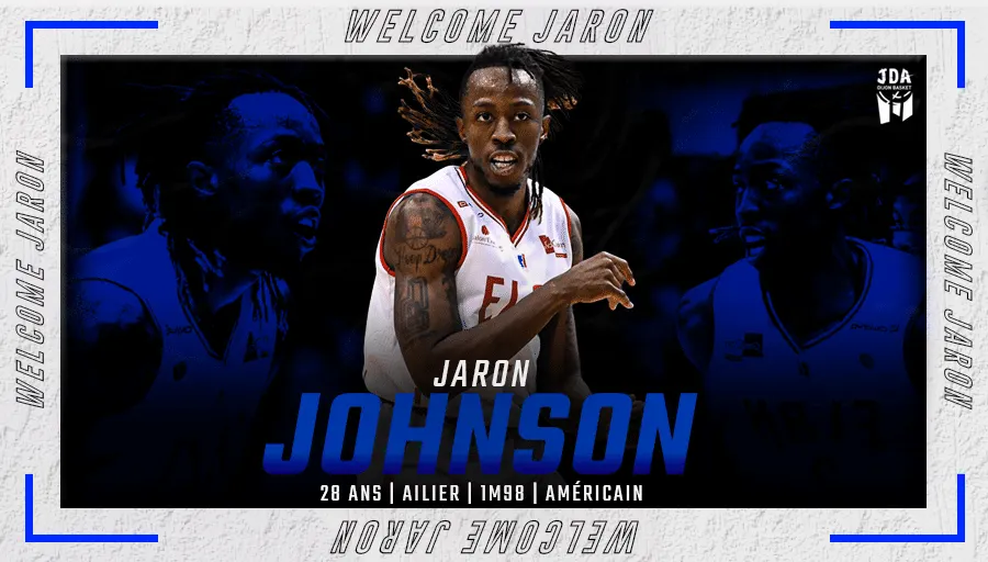 Jaron Johnson (ex-Chalon) ultime recrue de la JDA Dijon