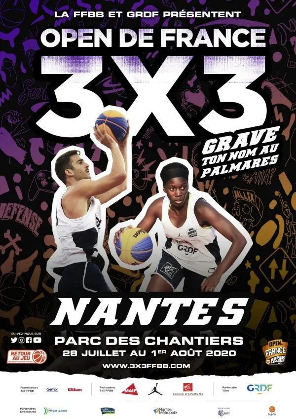 Le basket va reprendre avec l’Open de France à Nantes le 1er août !