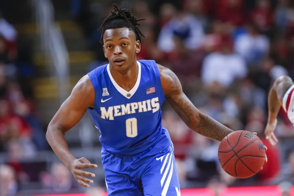 L’ailier-fort US Kyvon Davenport à Cholet