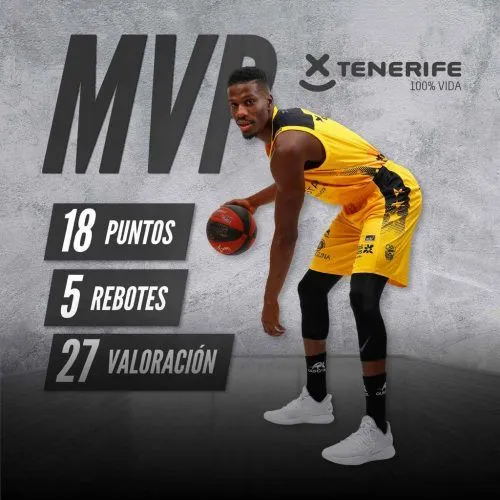 Espagne: 27 d’évaluation pour Lahaou Konate (Tenerife), 14 points pour Jonathan Rousselle (Bilbao)