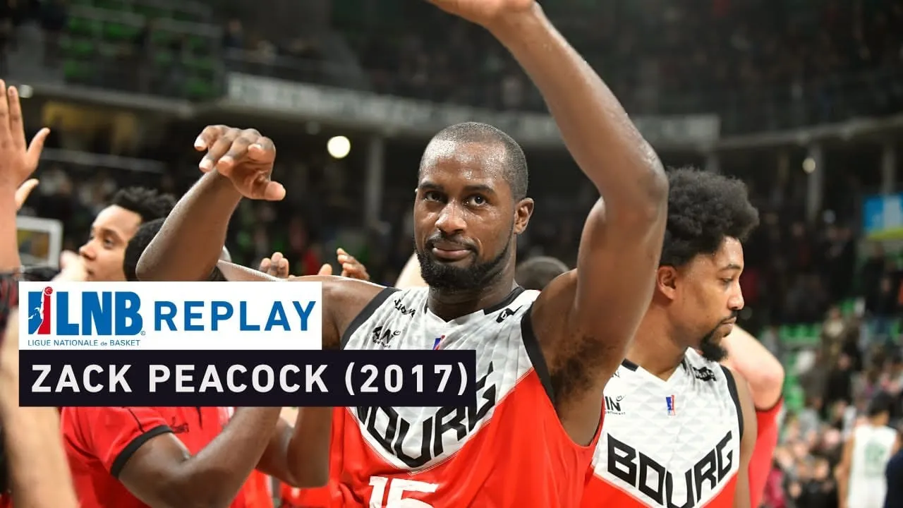 Replay by TCL : Revoir JL Bourg – AS Monaco avec Zachery Peacock (24 pts d’évaluation)