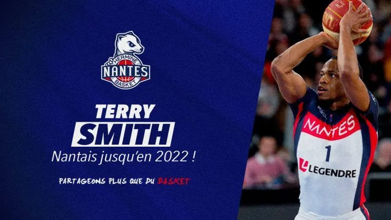 Pro B: Nantes fait confiance à son meneur Terry Smith deux ans de plus