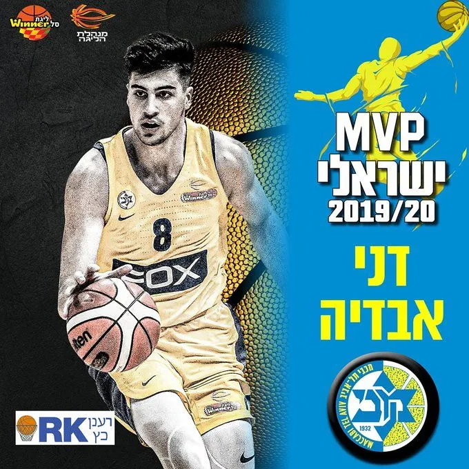 Israël: Denis Avdija élu MVP israélien 2020, Tomer Ginat (Boulogne-Levallois) dans le Cinq all-Stars