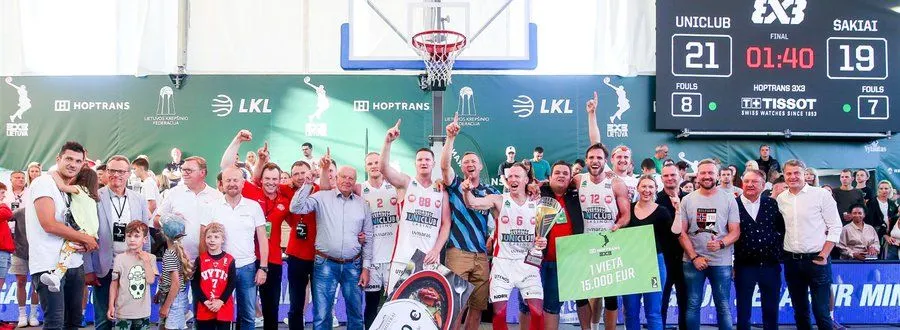 Lituanie: Le tournoi Hoptrans 3×3 a fait un carton