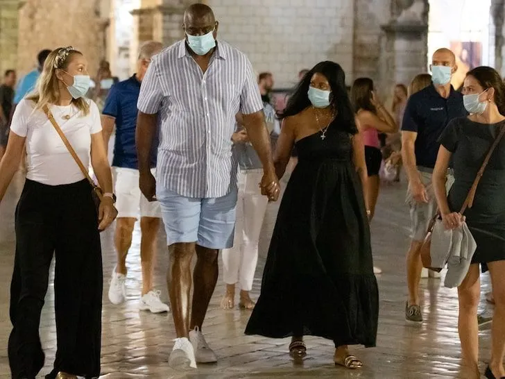 Les vacances en Croatie de M et Mme Magic Johnson