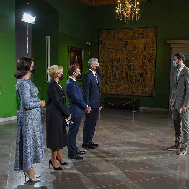 Joffrey Lauvergne invité au dîner de gala avec Emmanuel Macron et le président de la Lituanie