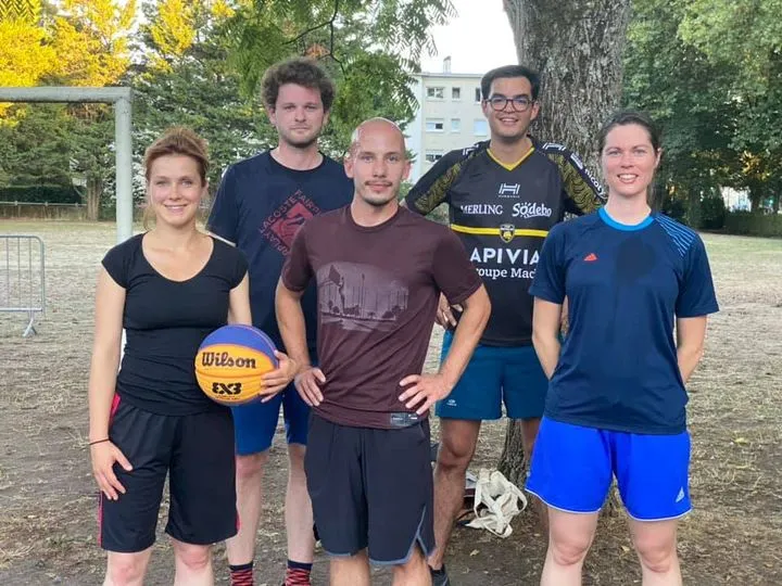 La maire de Poitiers prête pour participer à l’Urban PB de 3×3