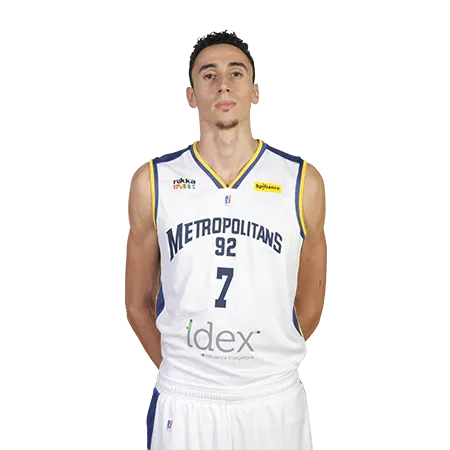 Petr Cornelie (Pau) et Maxime Roos (Boulogne-Levallois) avec 21 points et 7 rebonds chacun