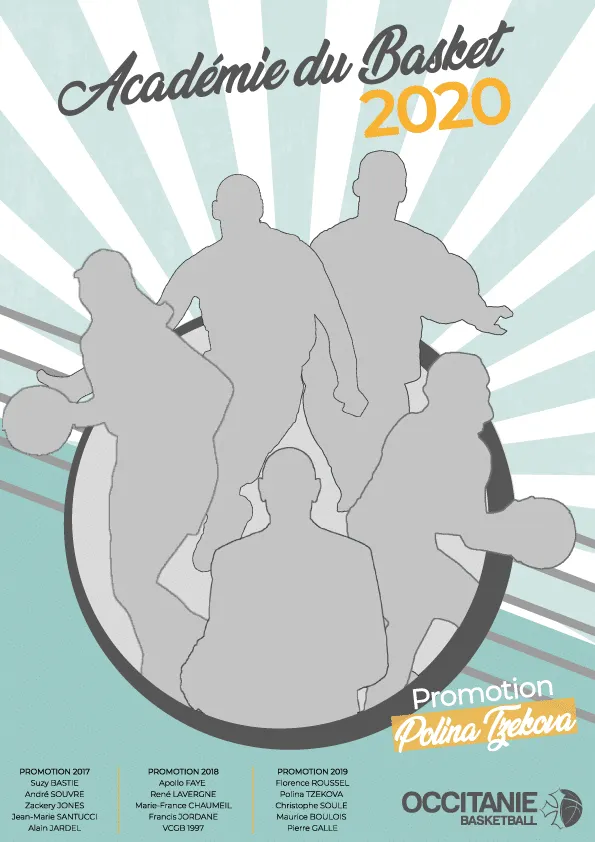 La belle promotion 2020 de l’Académie du Basket de la Ligue Occitanie