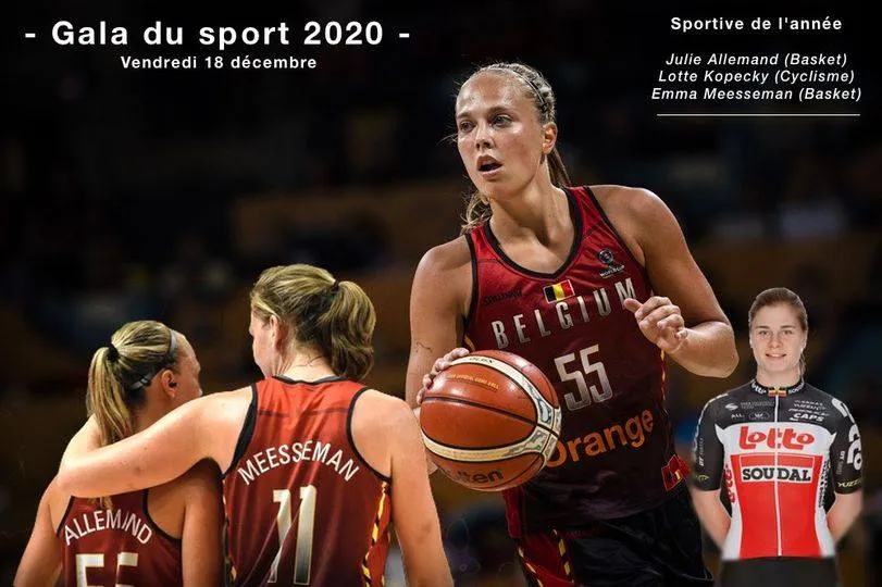 Féminines: Julie Allemand sera t-elle élue sportive belge de l’année ?