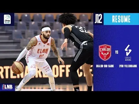 Le résumé by TCL : Chalon-sur-Saône vs ASVEL (12e journée de Jeep Elite)