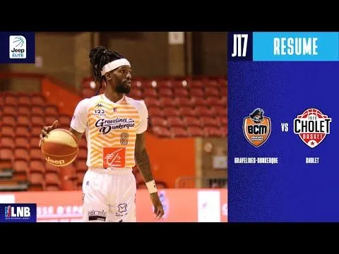 Le résumé by TCL : Gravelines-Dunkerque vs Cholet (17e journée de Jeep Elite)