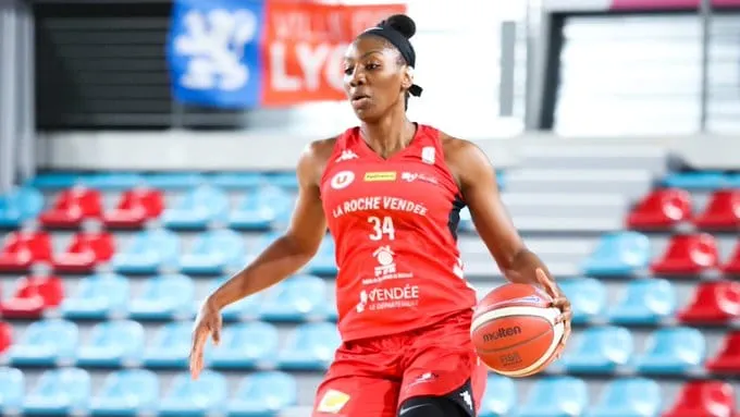 LFB : Tiffany Clarke (Roche Vendée) réalise la 2e évaluation de l’histoire de la ligue