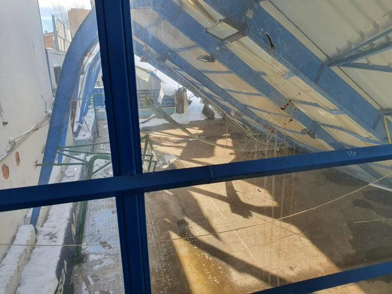 Espagne: Sous le poids de la neige, le toit de la salle historique d’Estudiantes s’est effondré