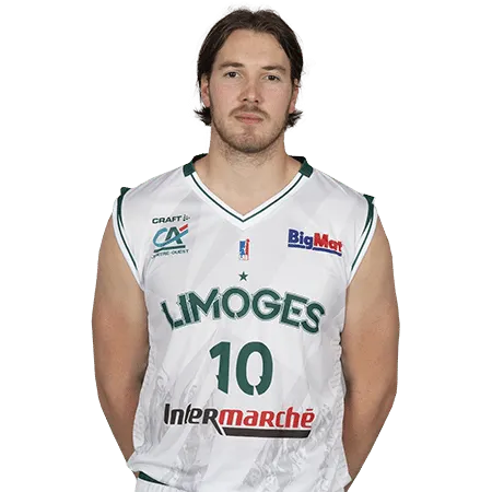 Hugo Invernizzi (Limoges) : « Je suis déterminé à faire une meilleure saison »